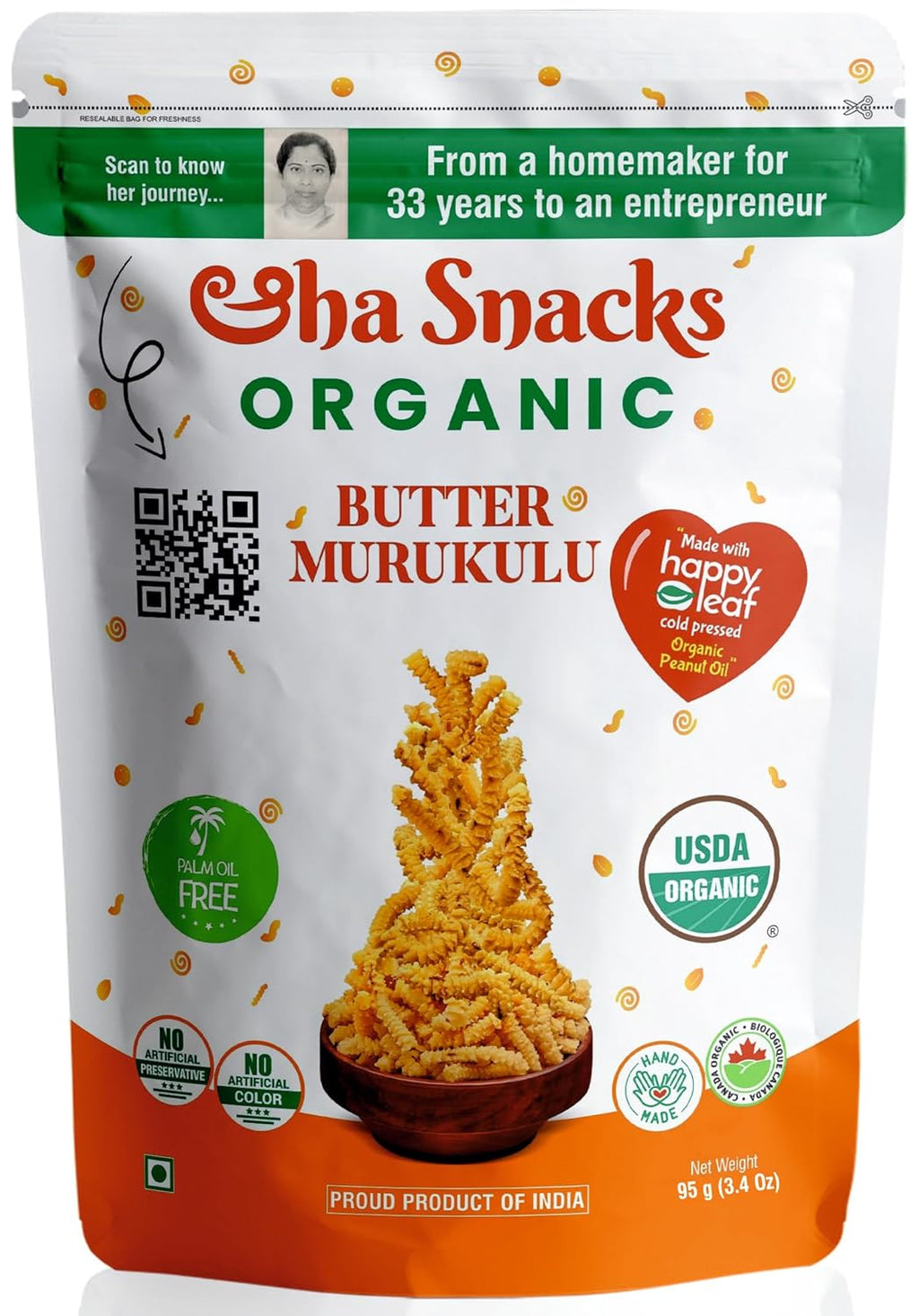AHA BUTTER MURUKULU 95 GM
