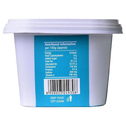 Akshayakalpa Organic Table Butter Salted 200 Grams