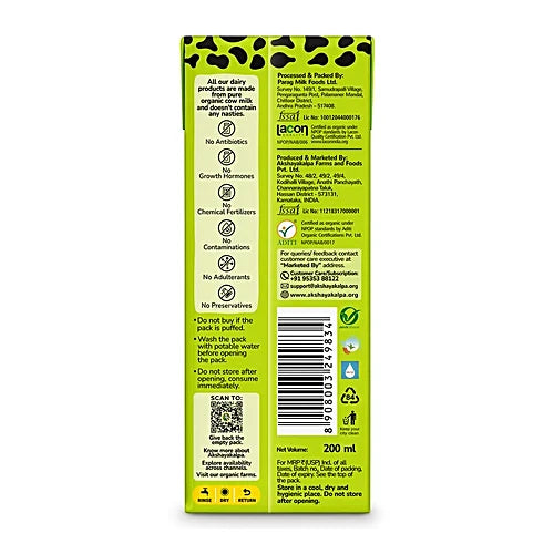 Akshayakalpa Butter Milk Plain 200 Ml