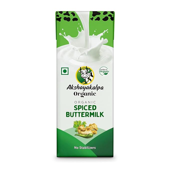 Akshayakalpa Butter Milk Spiced 200 Ml Tetrapak