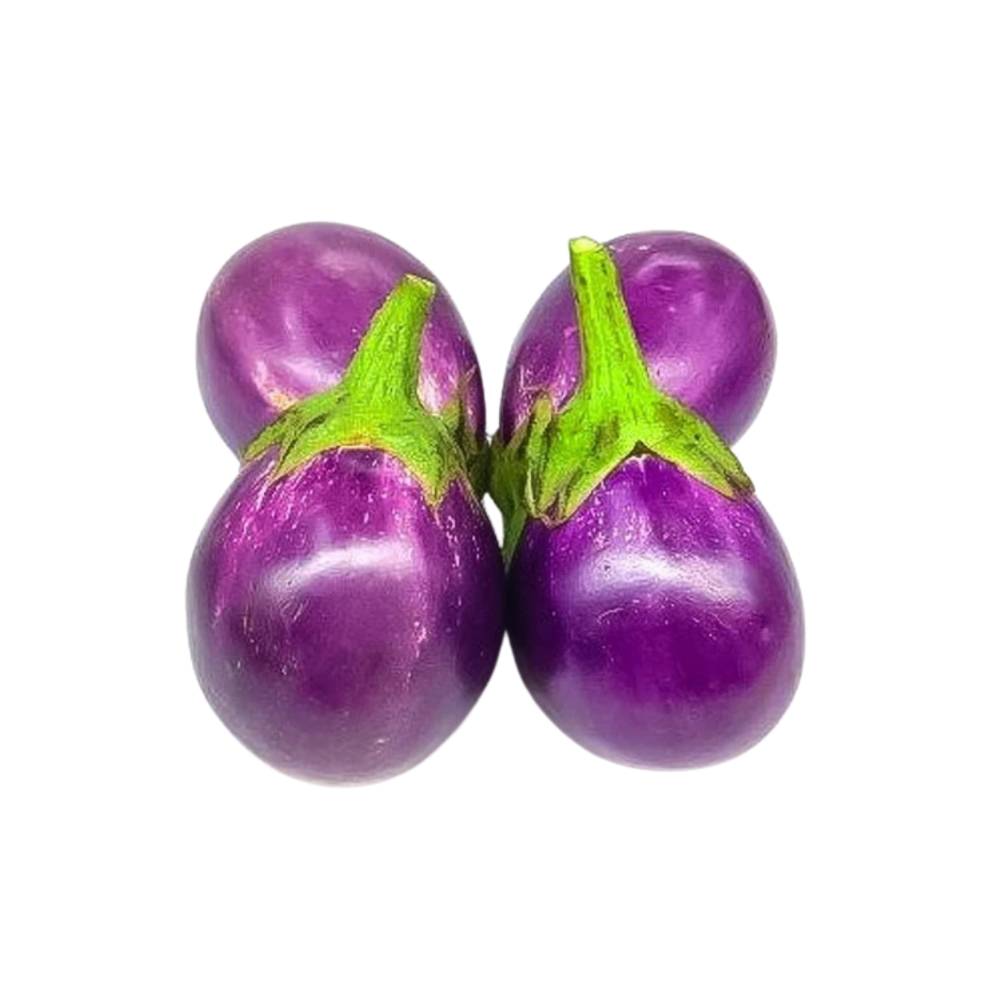 Brinjal Purple Round