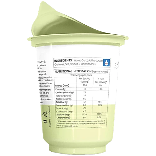 Sids Farm Buttermilk Cup 200 Ml