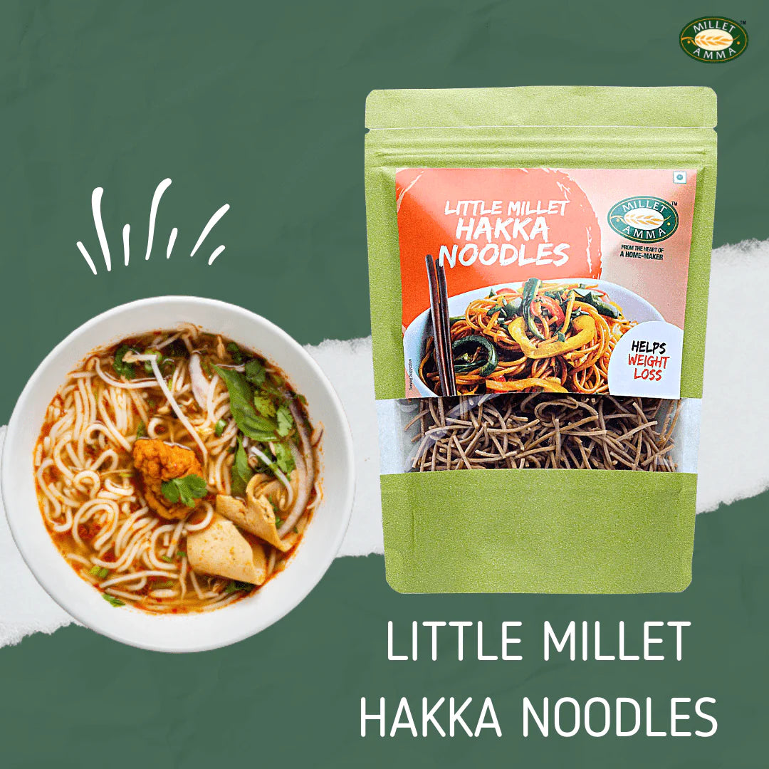 Millet Amma Little Millet Hakka Noodles 180G