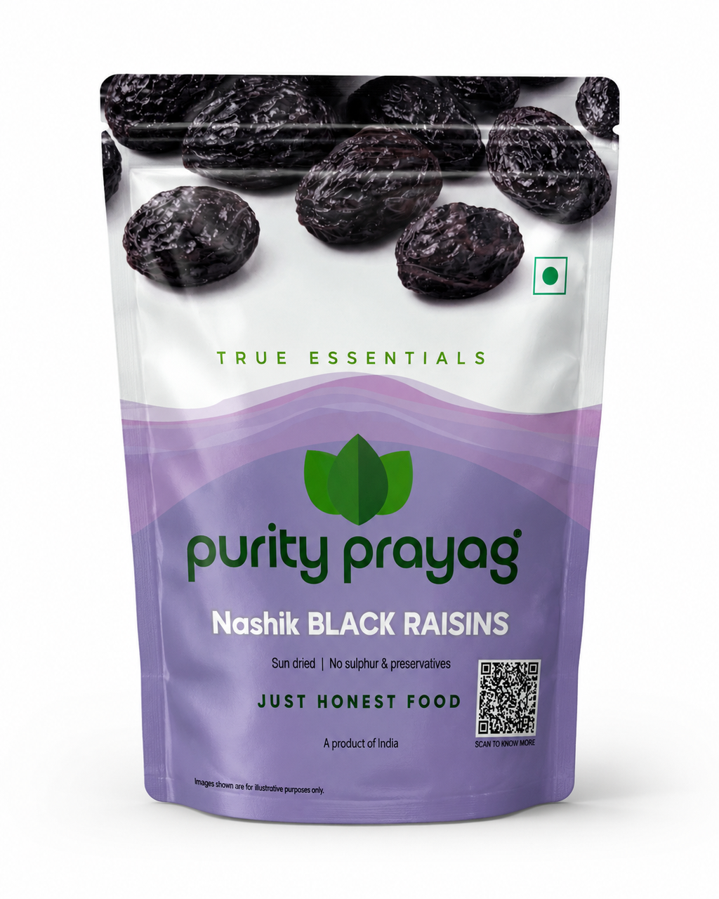 Purity Prayag Nashik Black Raisins 200g