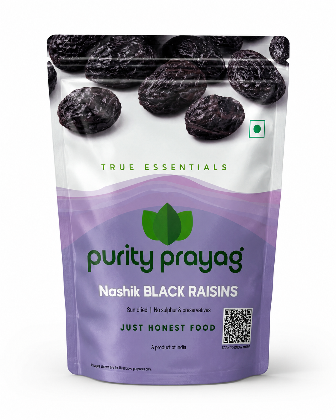 Purity Prayag Nashik Black Raisins 200g