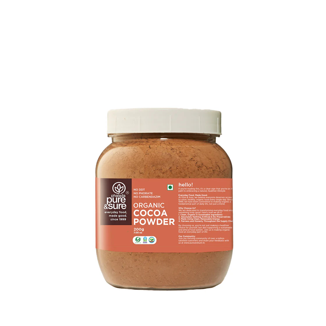 Ps Org Cocoa Powder 200G