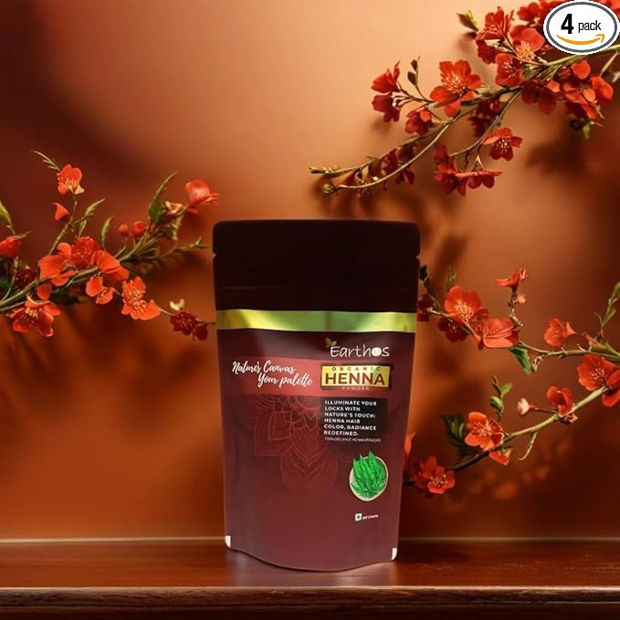 Earthos Organic Henna Powder