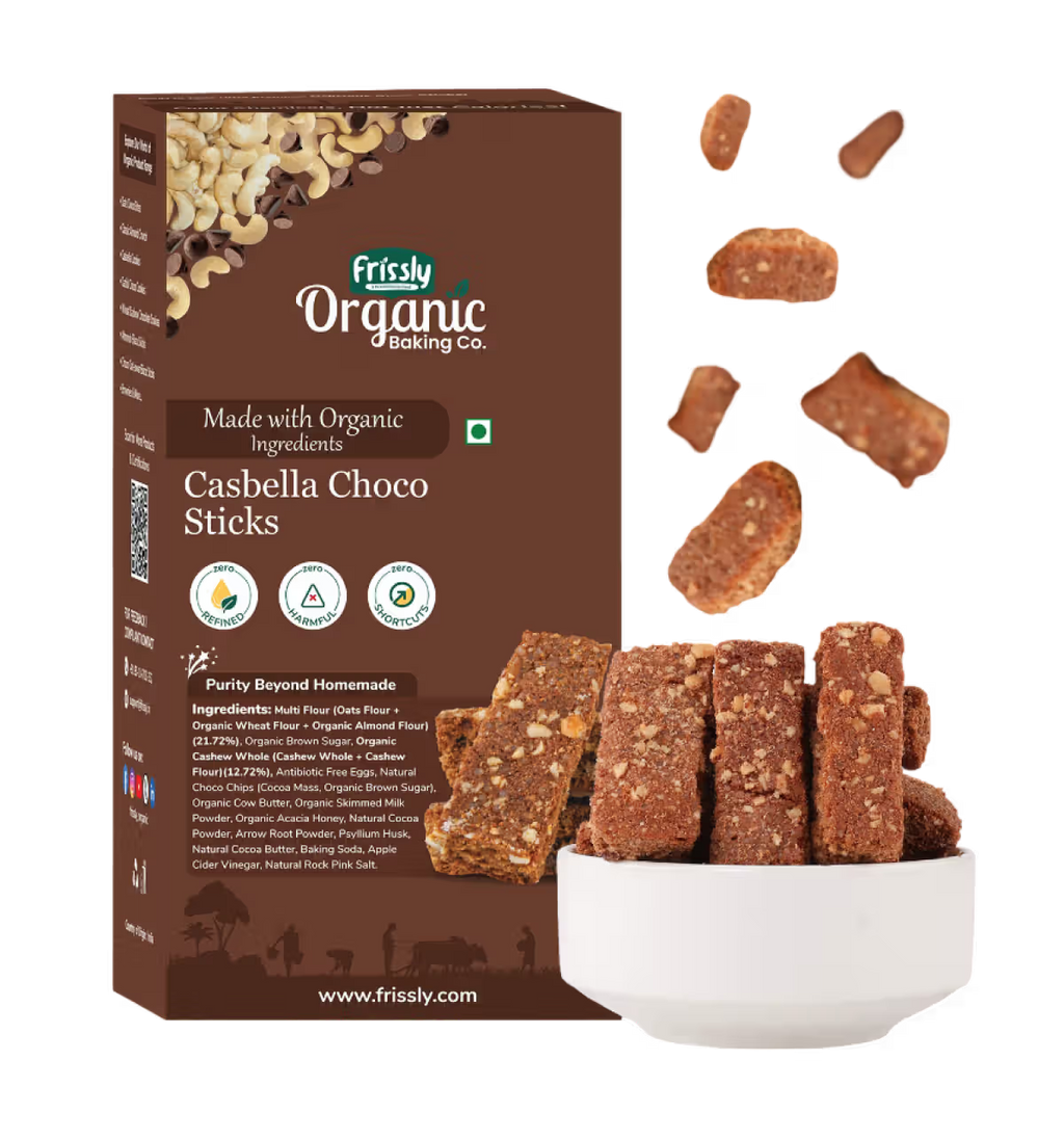 FRISSLY CASBELLA CHOCO STICKS 120 GM