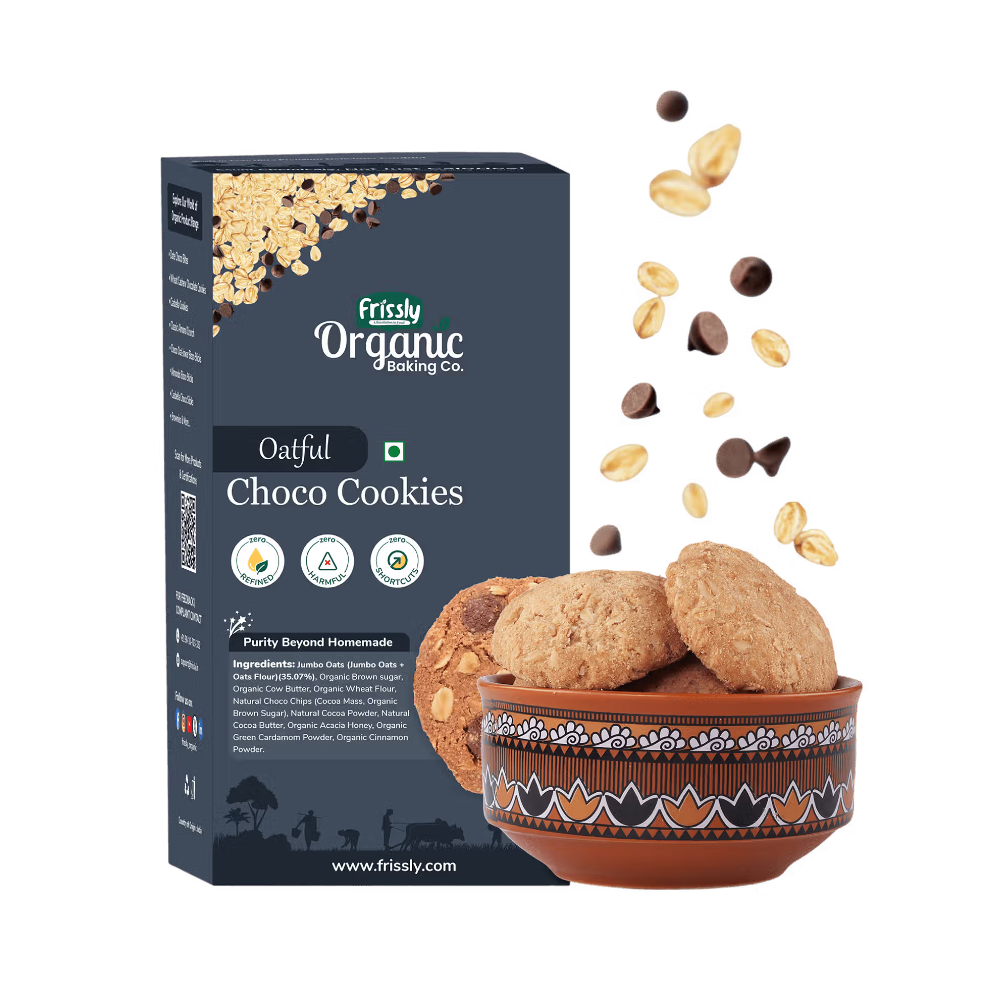 FRISSLY OATFUL CHOCO COOKIES 30 GM