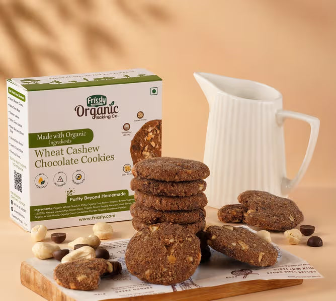 FRISSLY WHEAT CASHEW CHOCOLATE COOKIES 30 GM