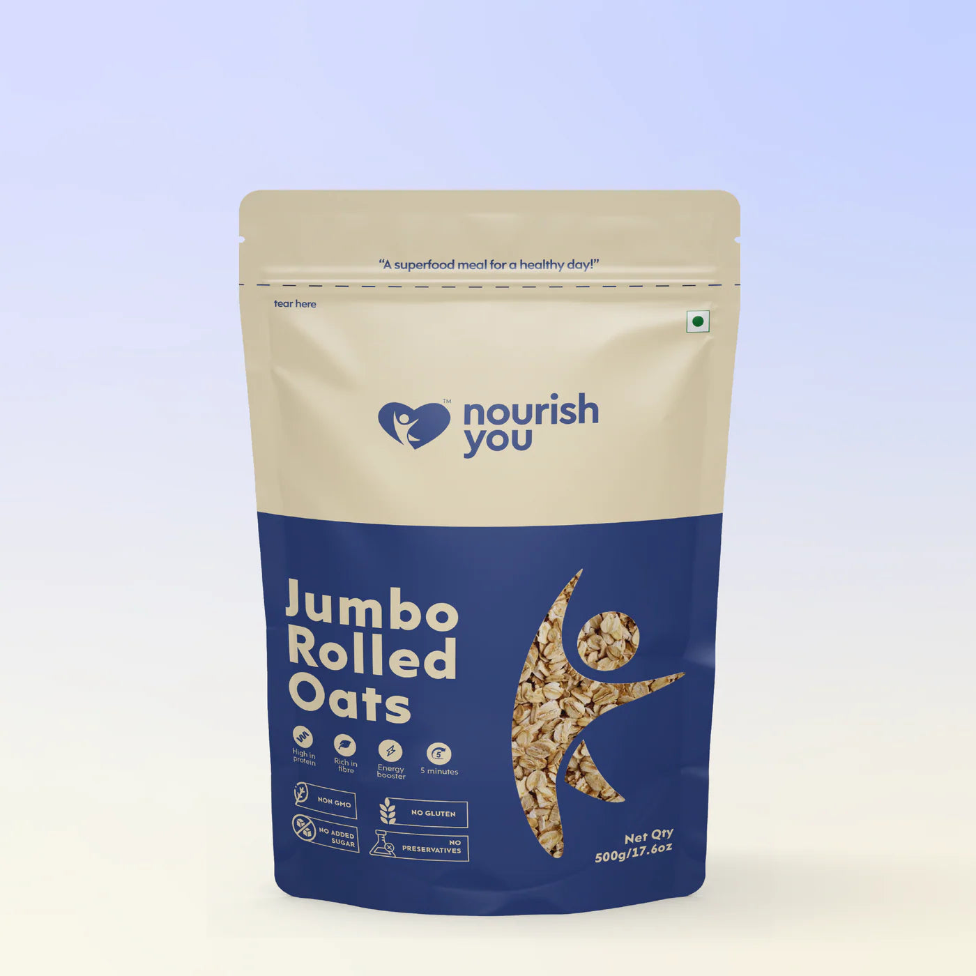 Nourish Jumbo Rolled Oats