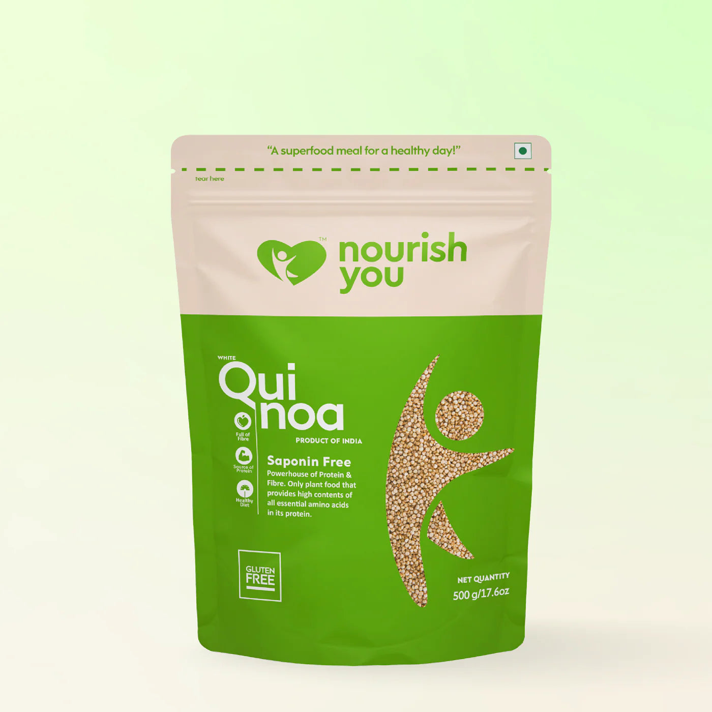 Nourish White Quinoa 500G