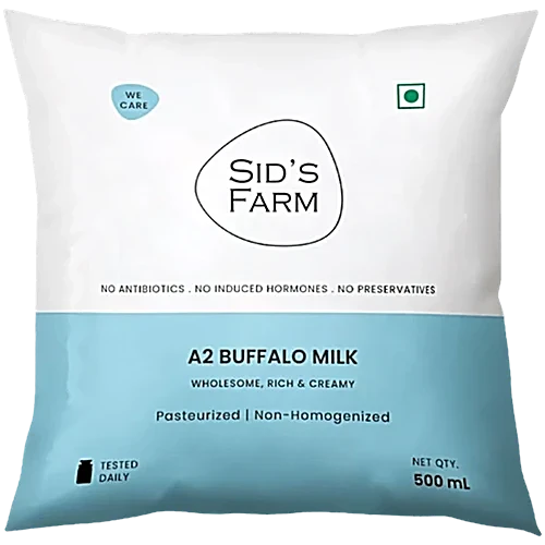Sids Farm A2 Buffalo Milk 500 Ml