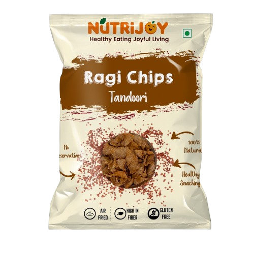 Nutrijoy Ragi Chips - Taandoori 85Gm