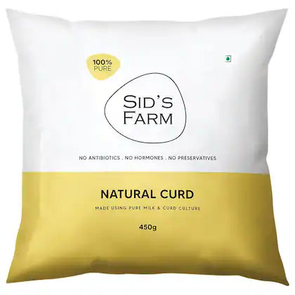 Sids Farm Natural Curd 450 G