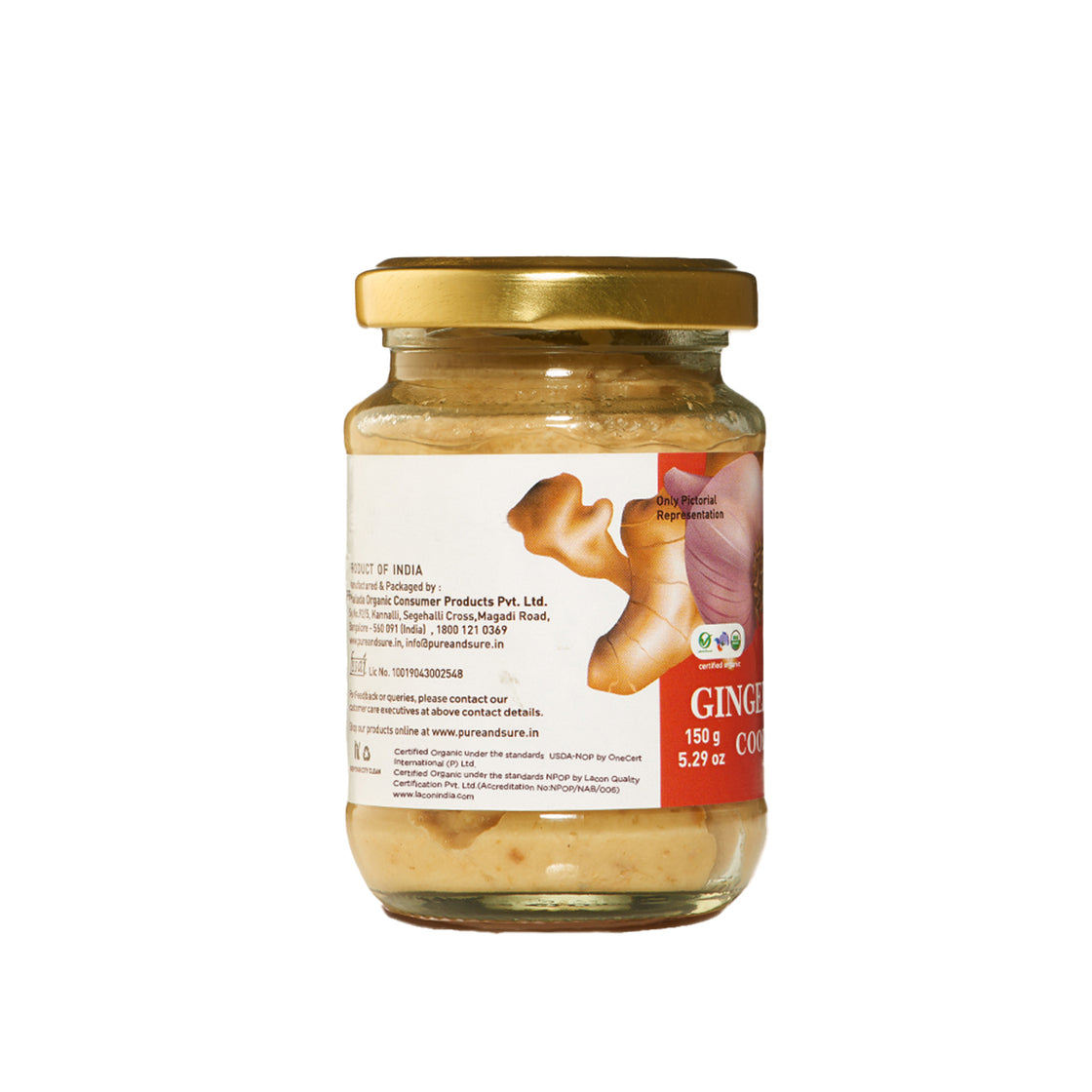 Ps Org Ginger Garlic Paste 150G