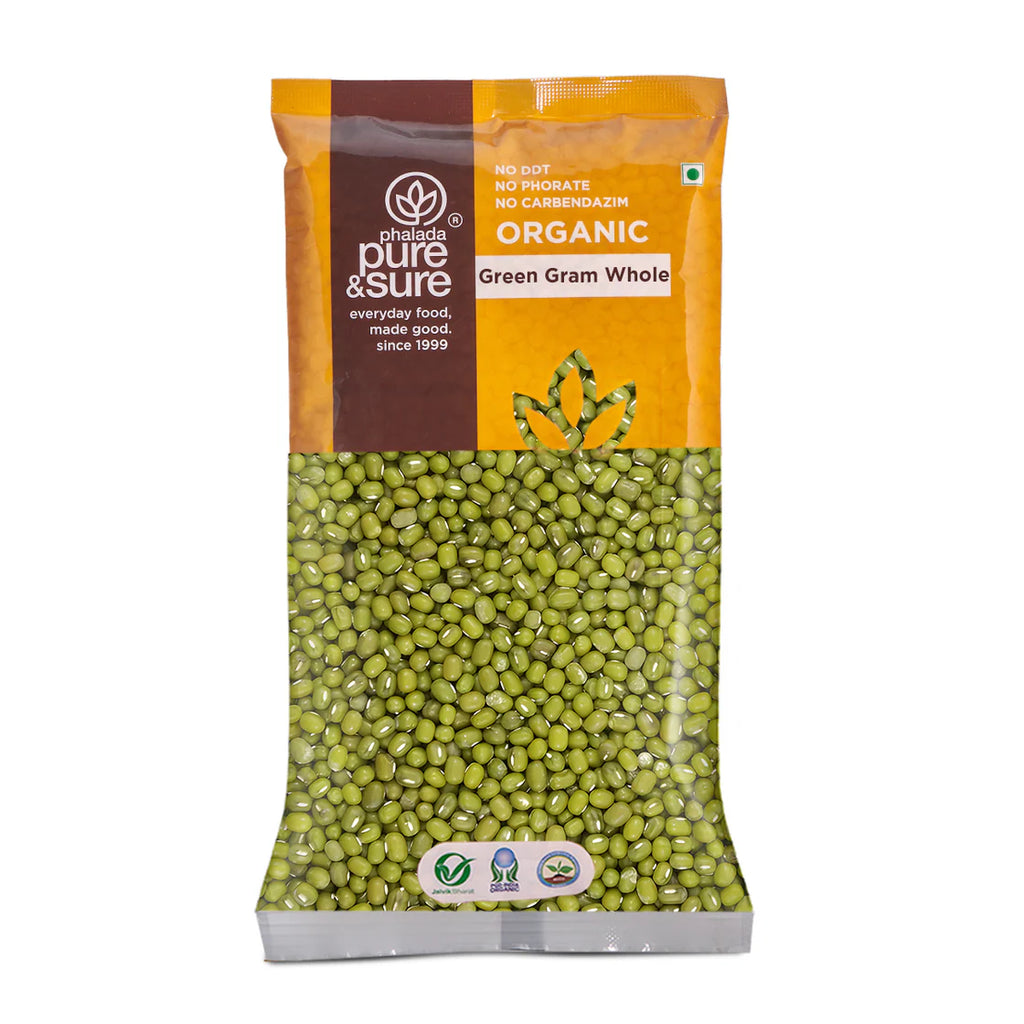 Ps Org Green Gram Whole - 500G