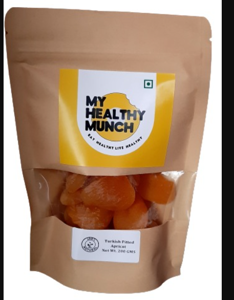 Mhm Premium Pitted Apricot 200 Gms