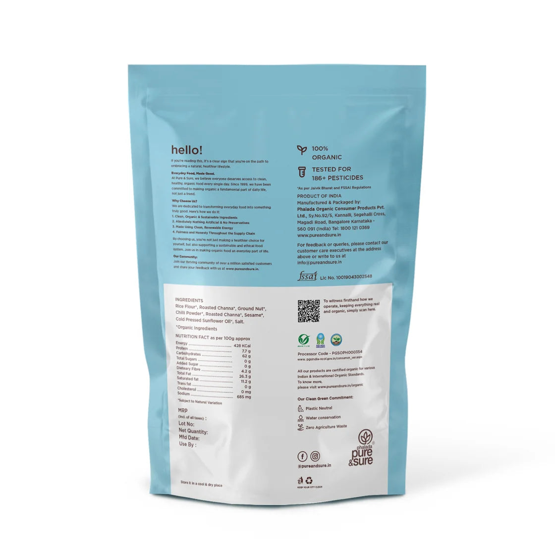 PURE AND SURE NIPPAT 200 GM