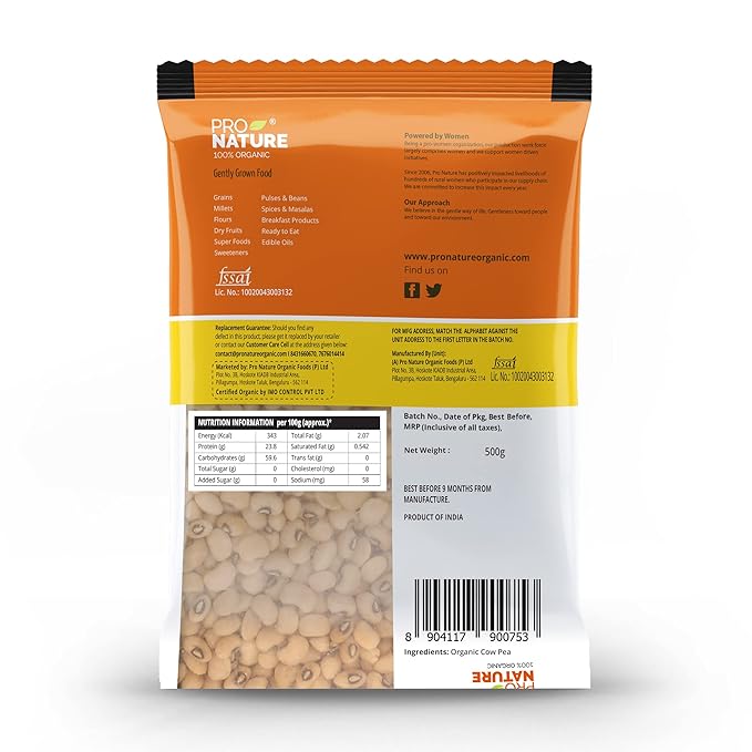 Pronature Cow Pea (White) 500G