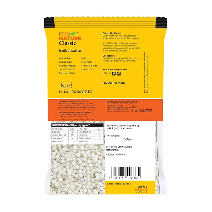 Pronature Sabudana 500G