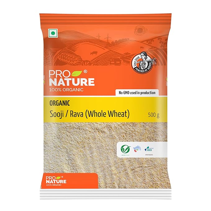 Pronature Sooji / Rava (Whole Wheat) 500G