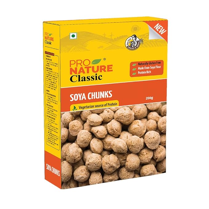 Pronature Soya Chunks Box 200Gm