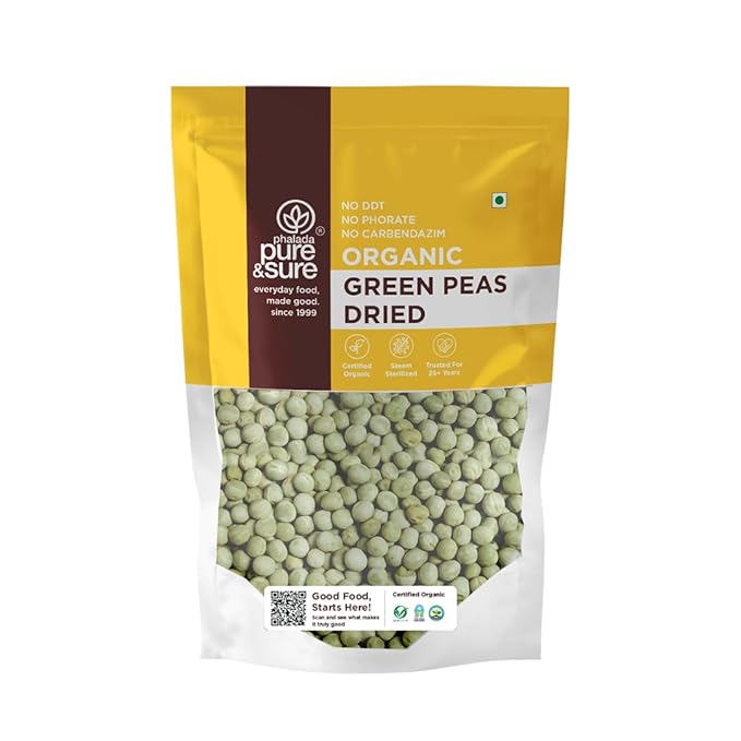 Ps Org Green Peas Dried 500G