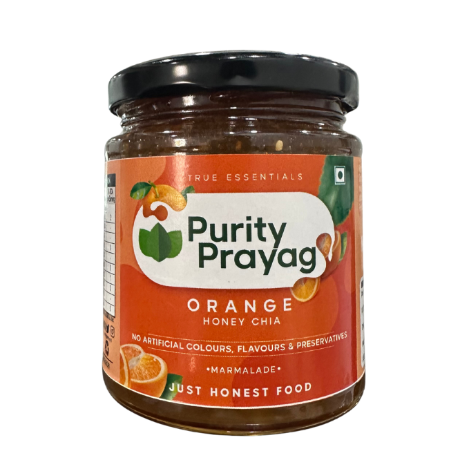 Purity Prayag Orange Honey Chia Spread
