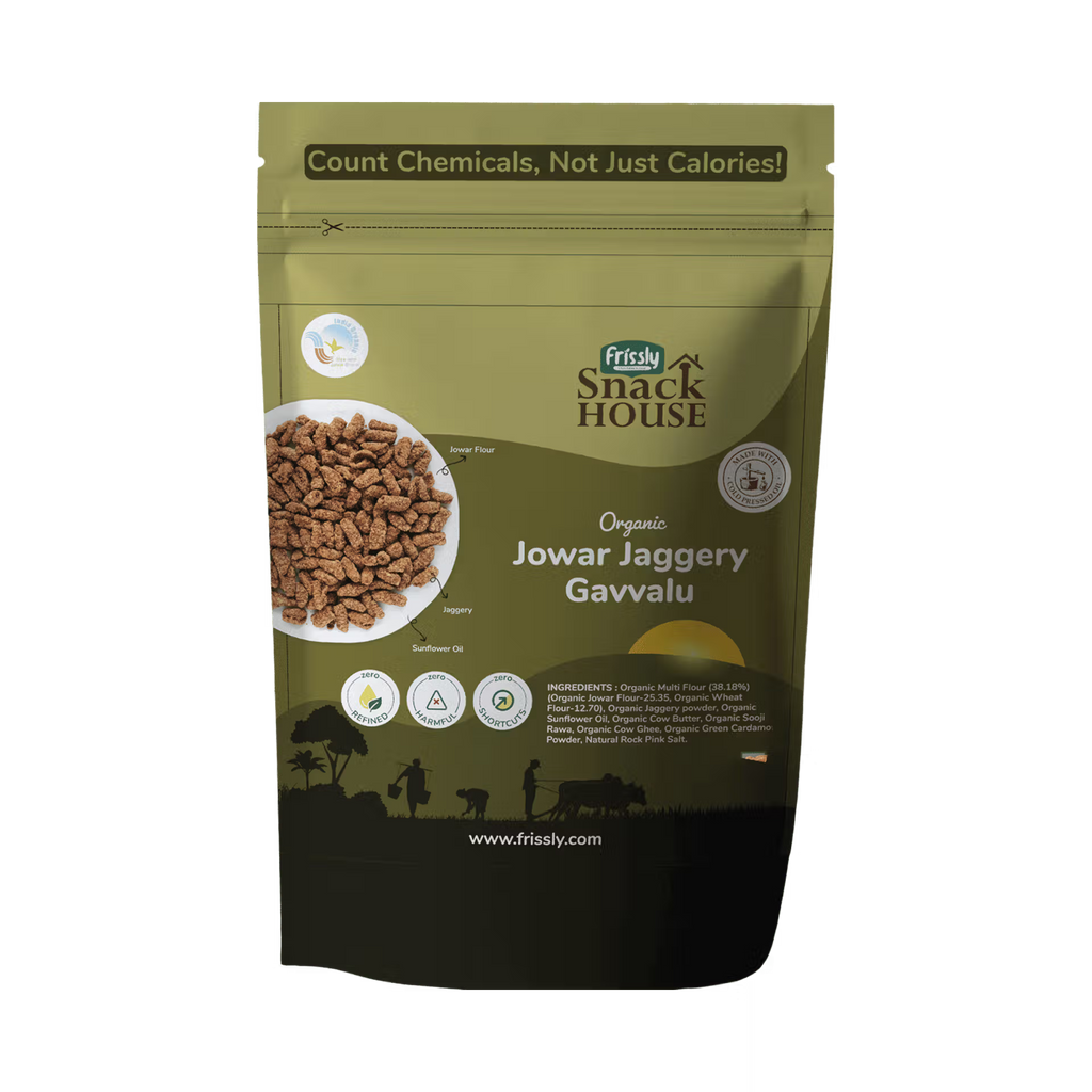 FRISSLY JOWAR JAGGERY GAVVALU 100 GM