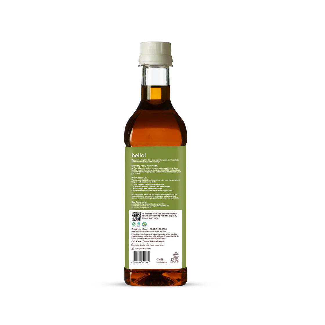 Pure And Sure Sesame Oil 500Ml