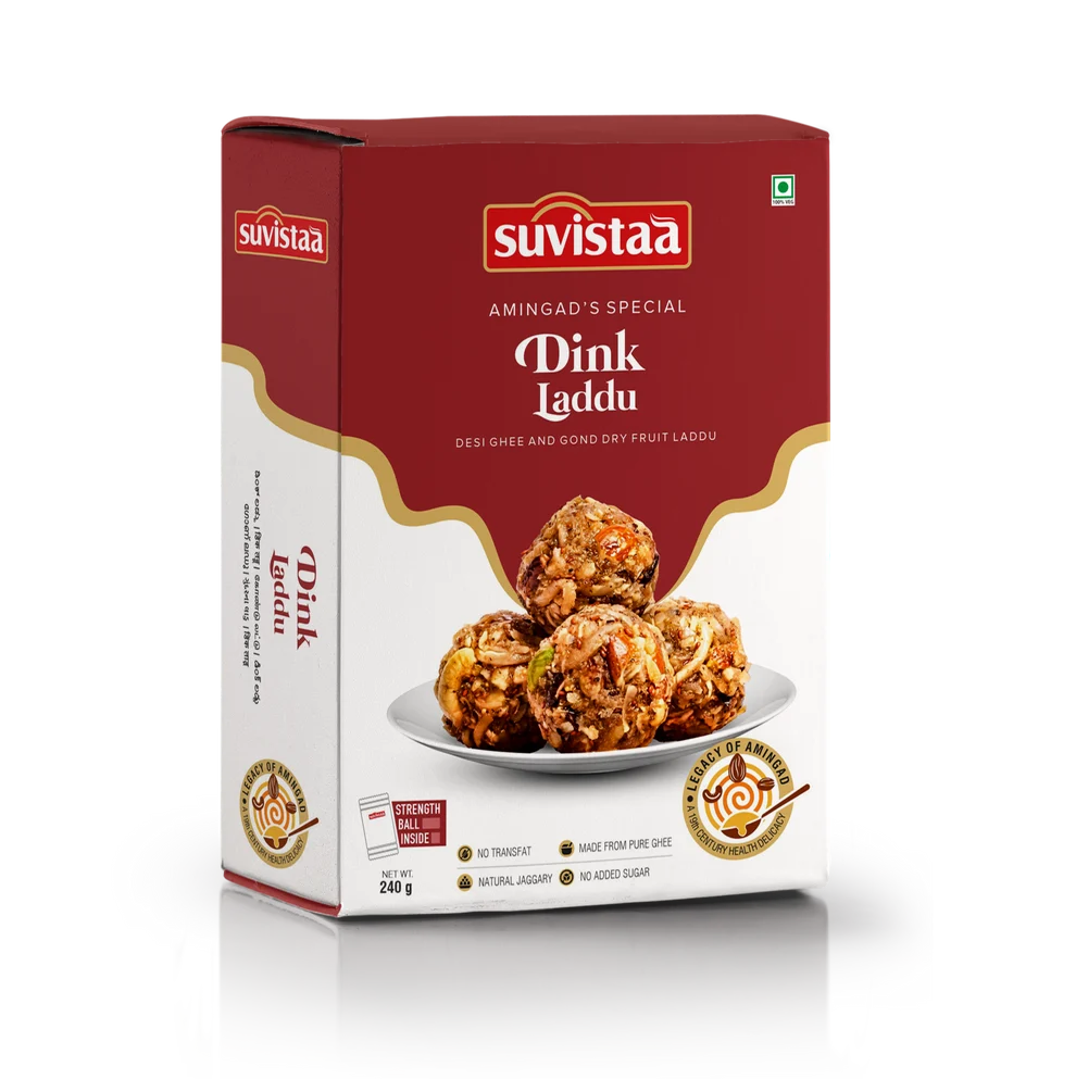 Suvista Foods Dink Laddu 250 GM