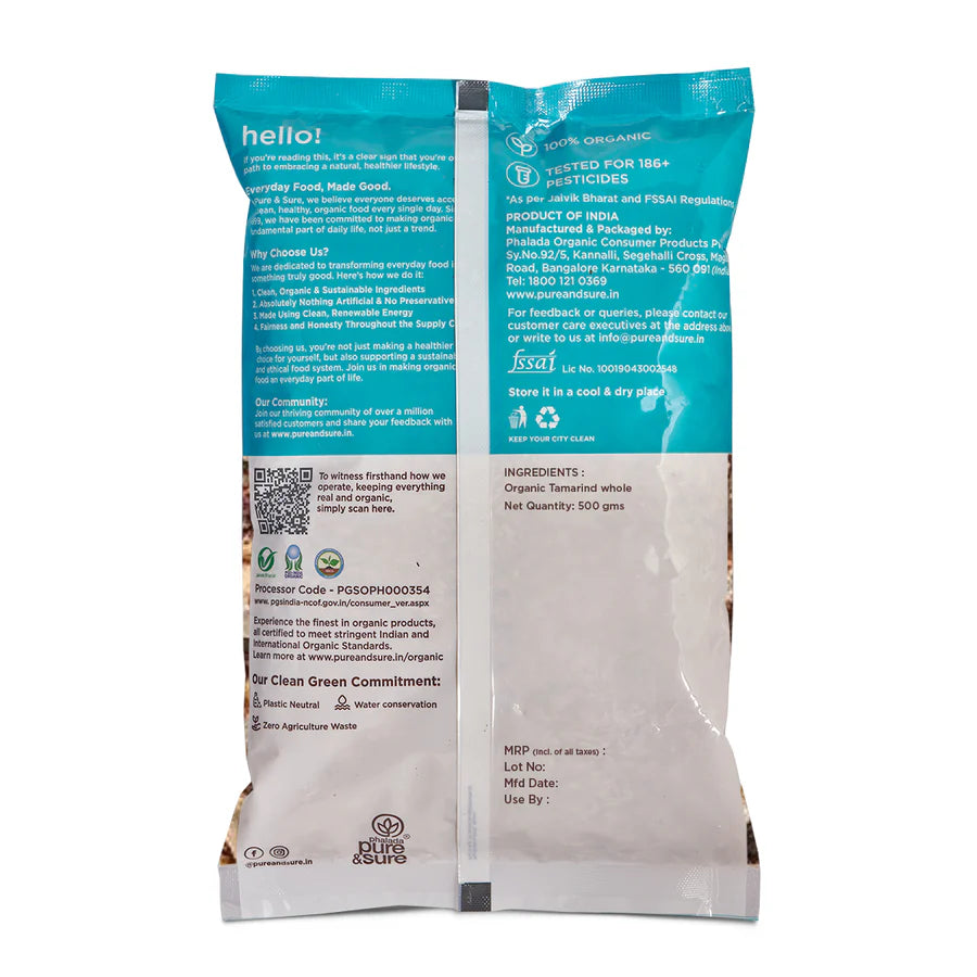 Pure And Sure Tamarind 500Gm