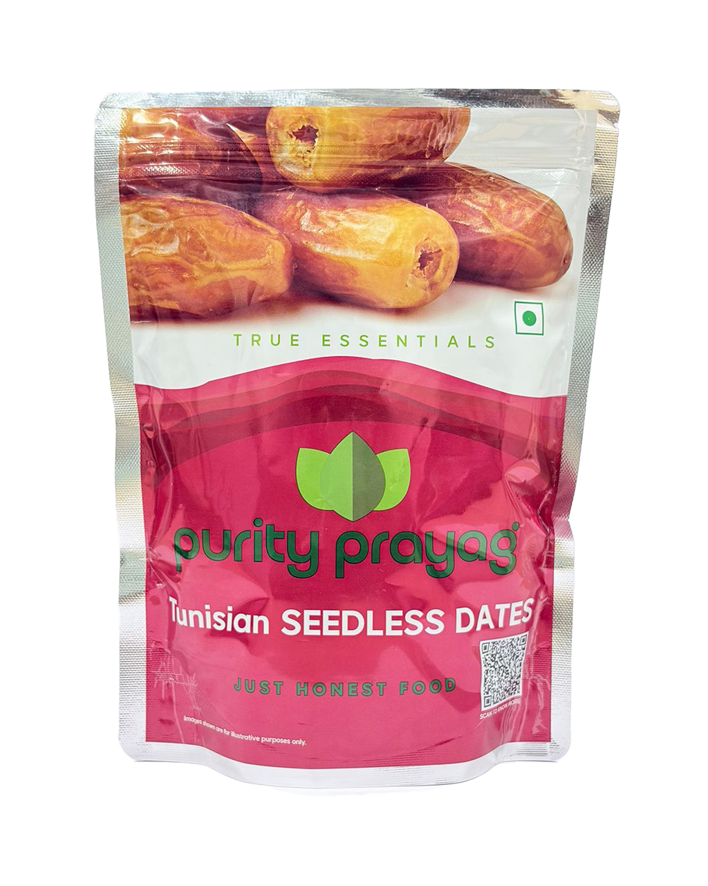 Purity Prayag Seedless Tunisian Dates 500g