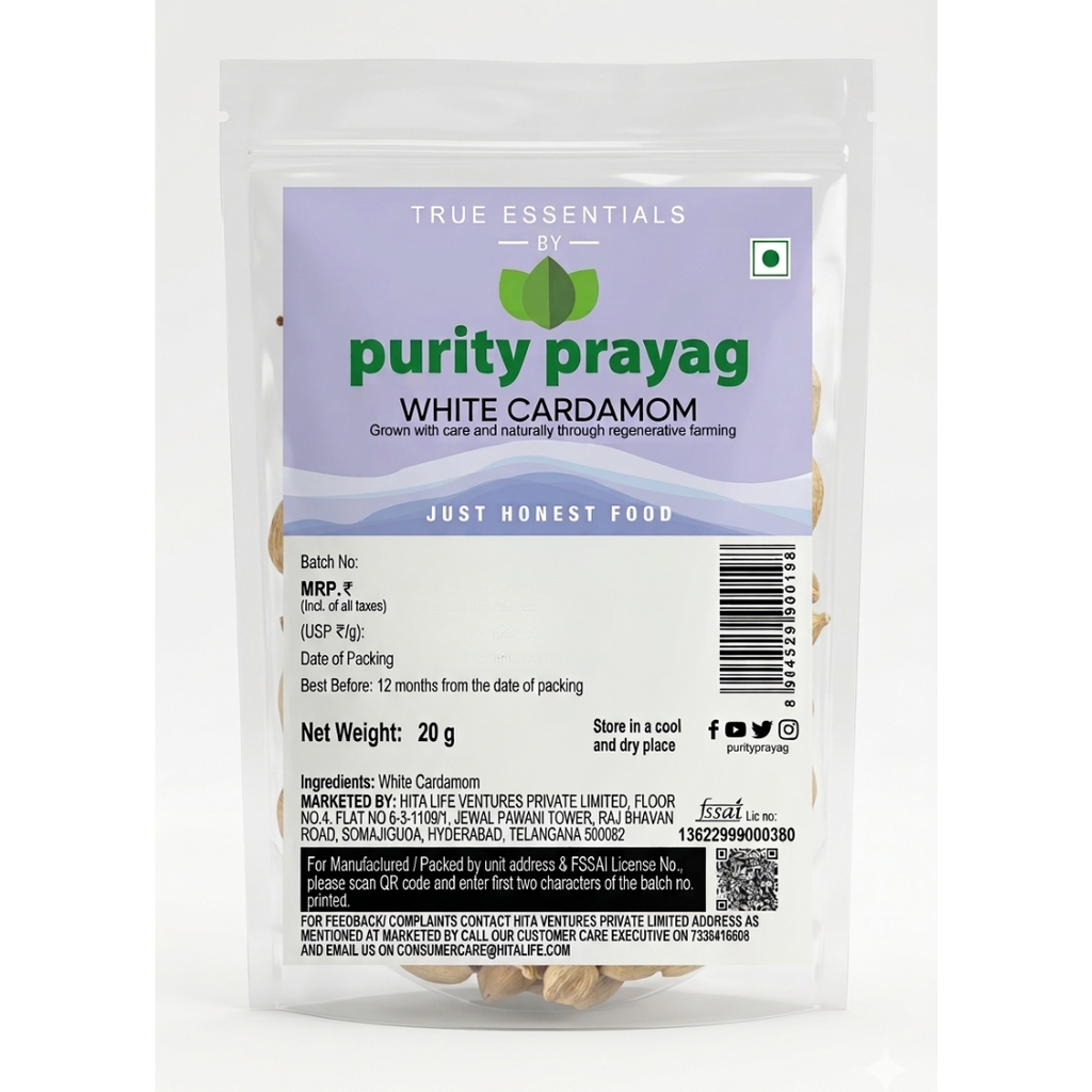 Purity Prayag Cardamom White