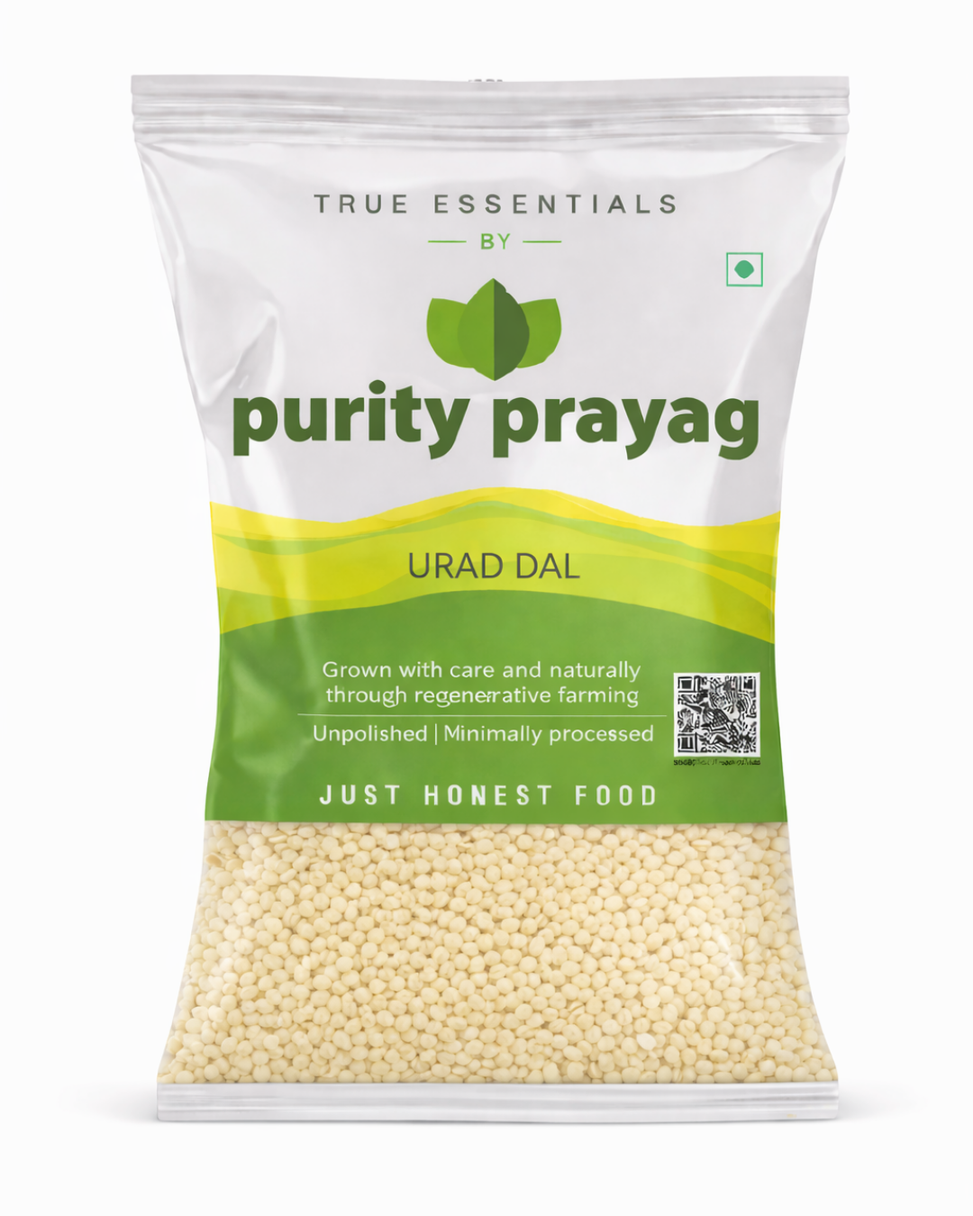 Purity Prayag Urad white whole Dal 500 g