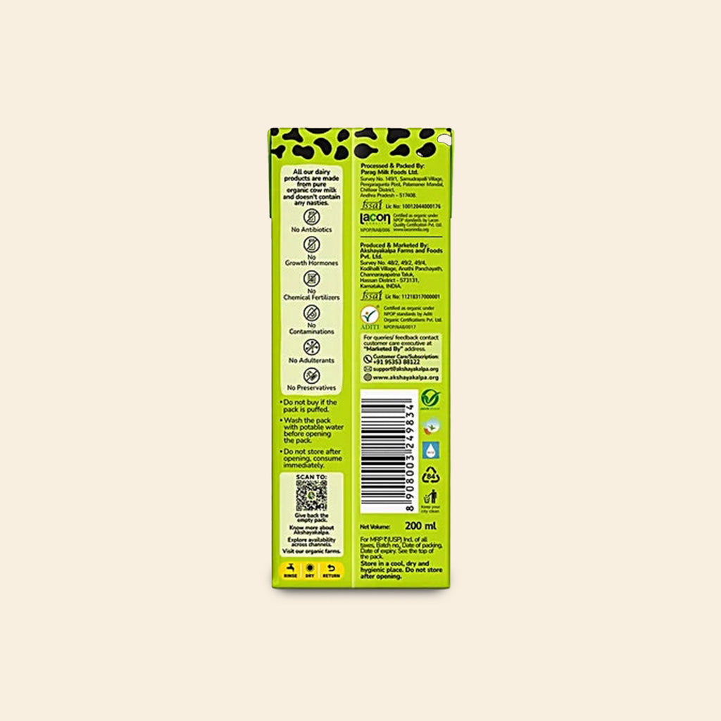 Akshayakalpa Butter Milk Plain 200 Ml