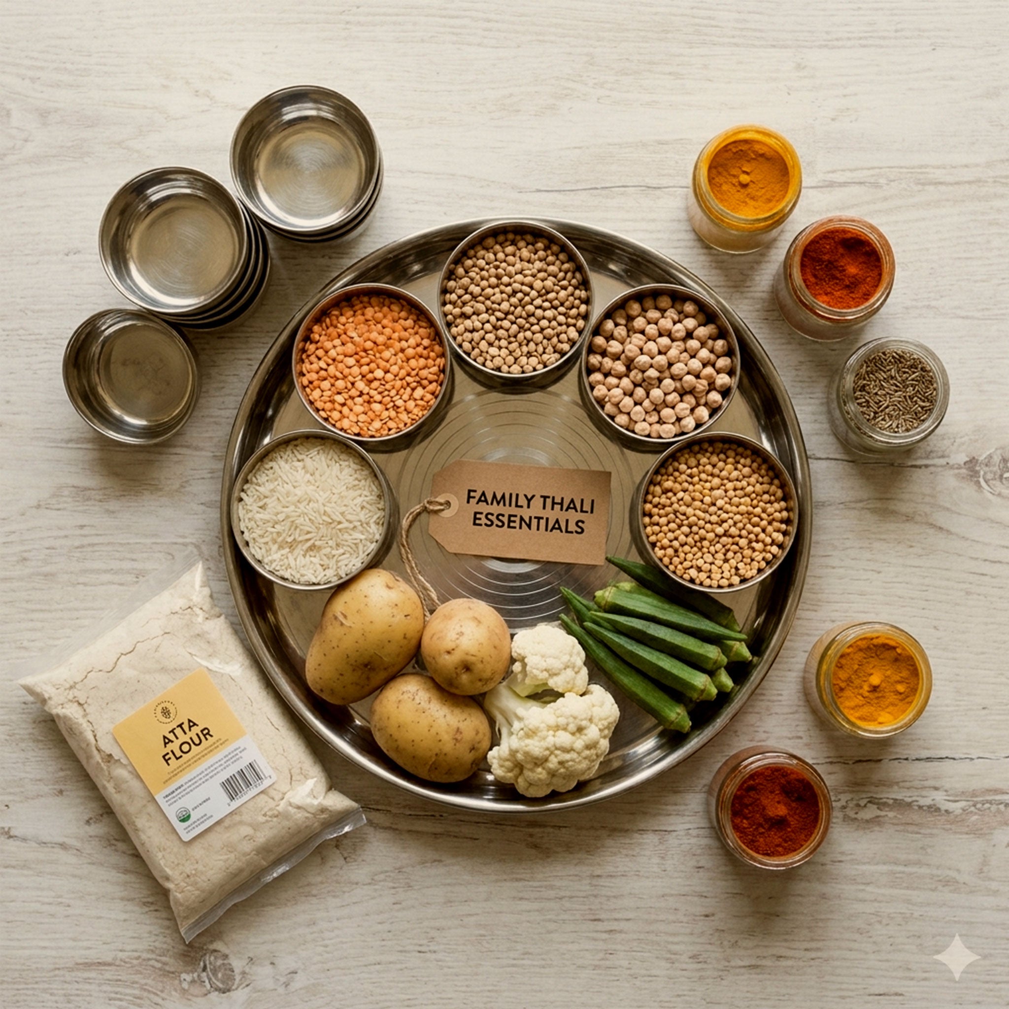 Family Thali Essentials