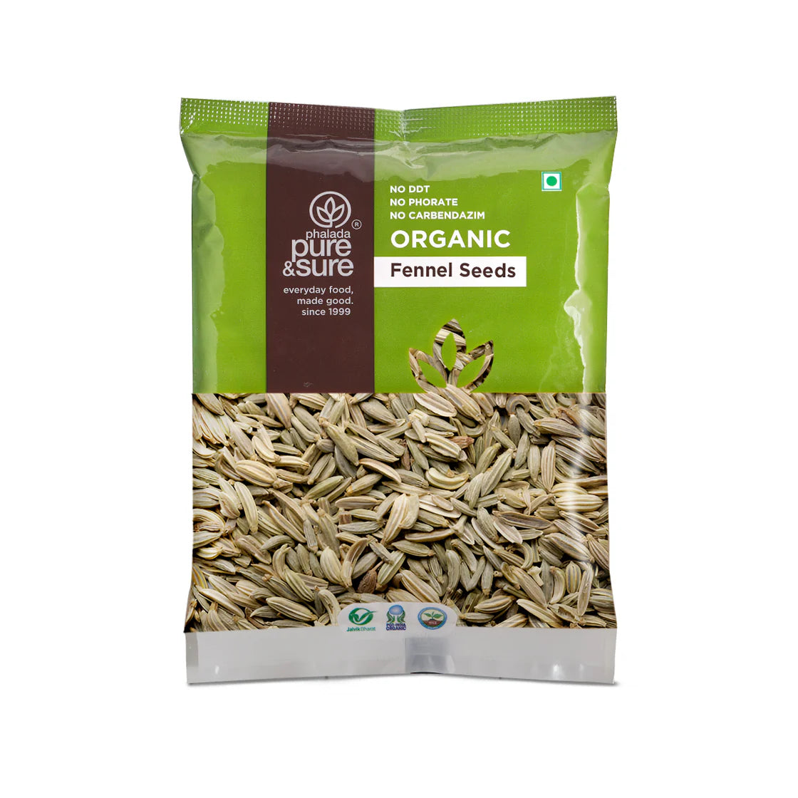 Pure And Sure Fennel Seeds 100Gm