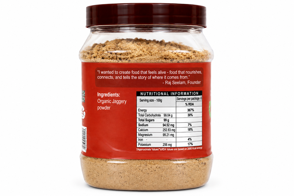Purity prayag organic jaggery powder