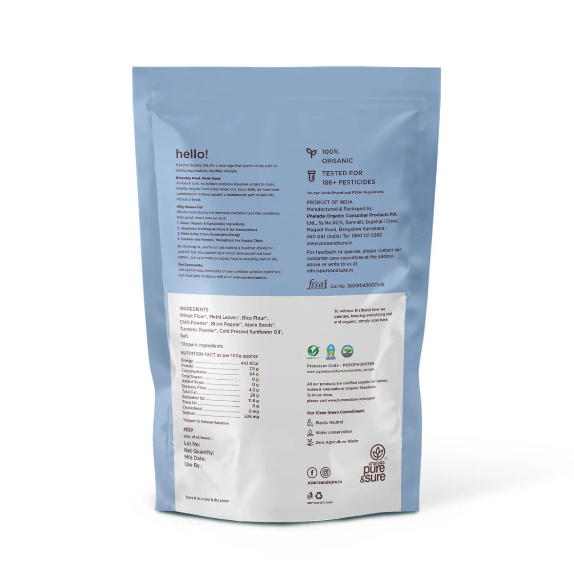 Ps Organic Methi Sticks 120Gms