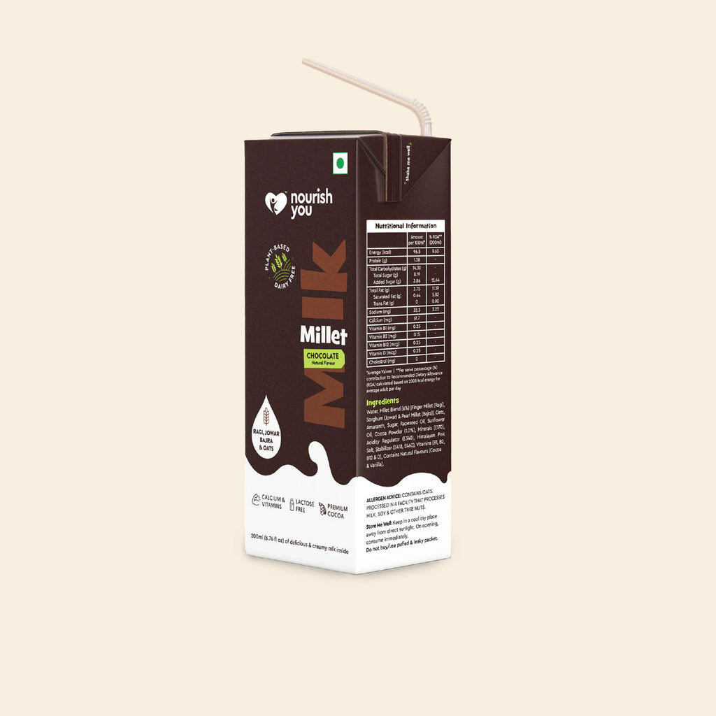 Nourish Chocolate Millet Mlk 200Ml