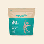 Nourish White Chia Seeds 150G
