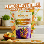 Nutrijoy Mix Veg Chips- Achari 85Gm