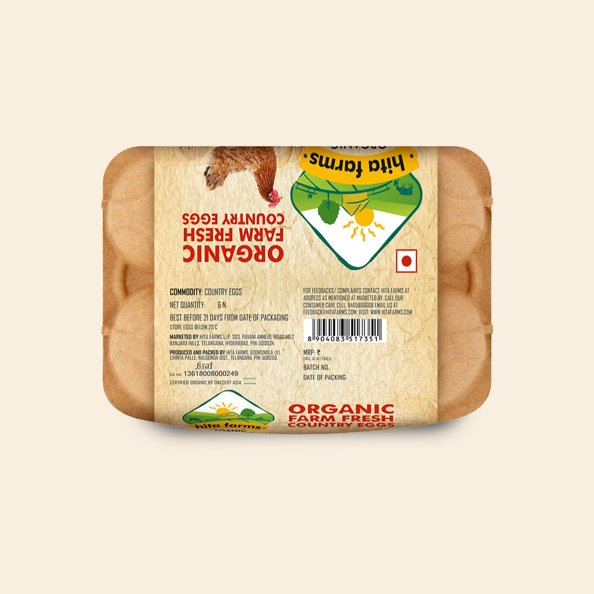 Organic Farm Fresh Eggs