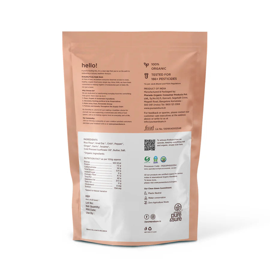 Ps Organic Peri Peri Chakli - 150Gms