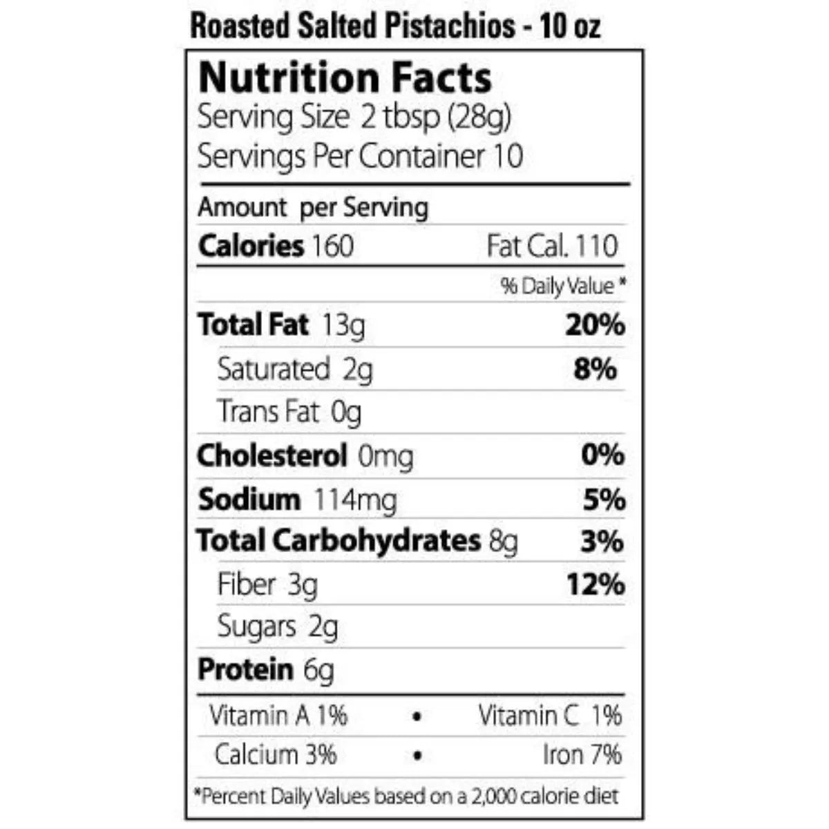 Mhm Premium Pistachio Kernels (Raw/Unsalted) 150 Gms