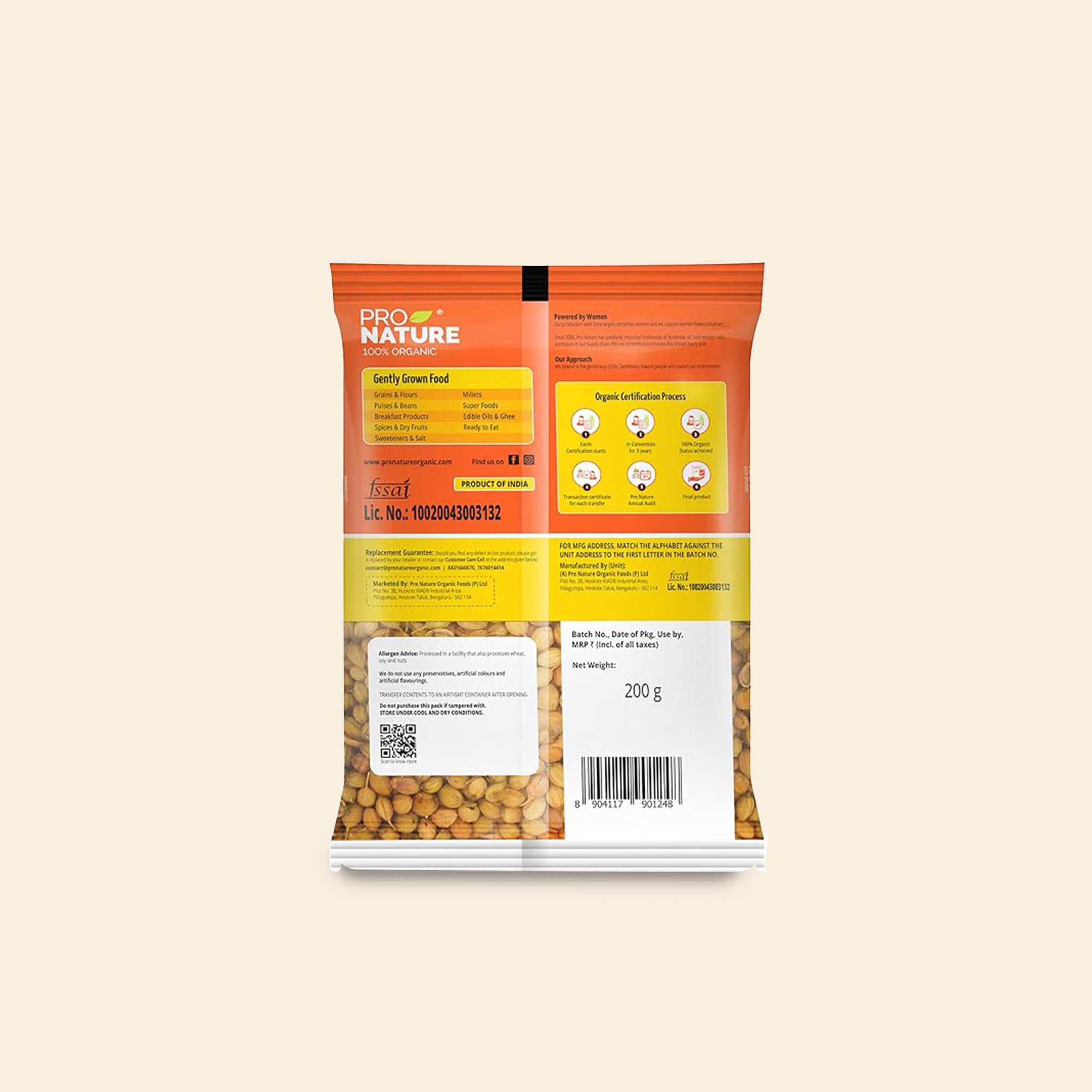 Pronature Coriander (Whole) 200G