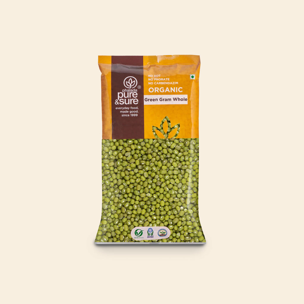 Ps Org Green Gram Whole - 500G