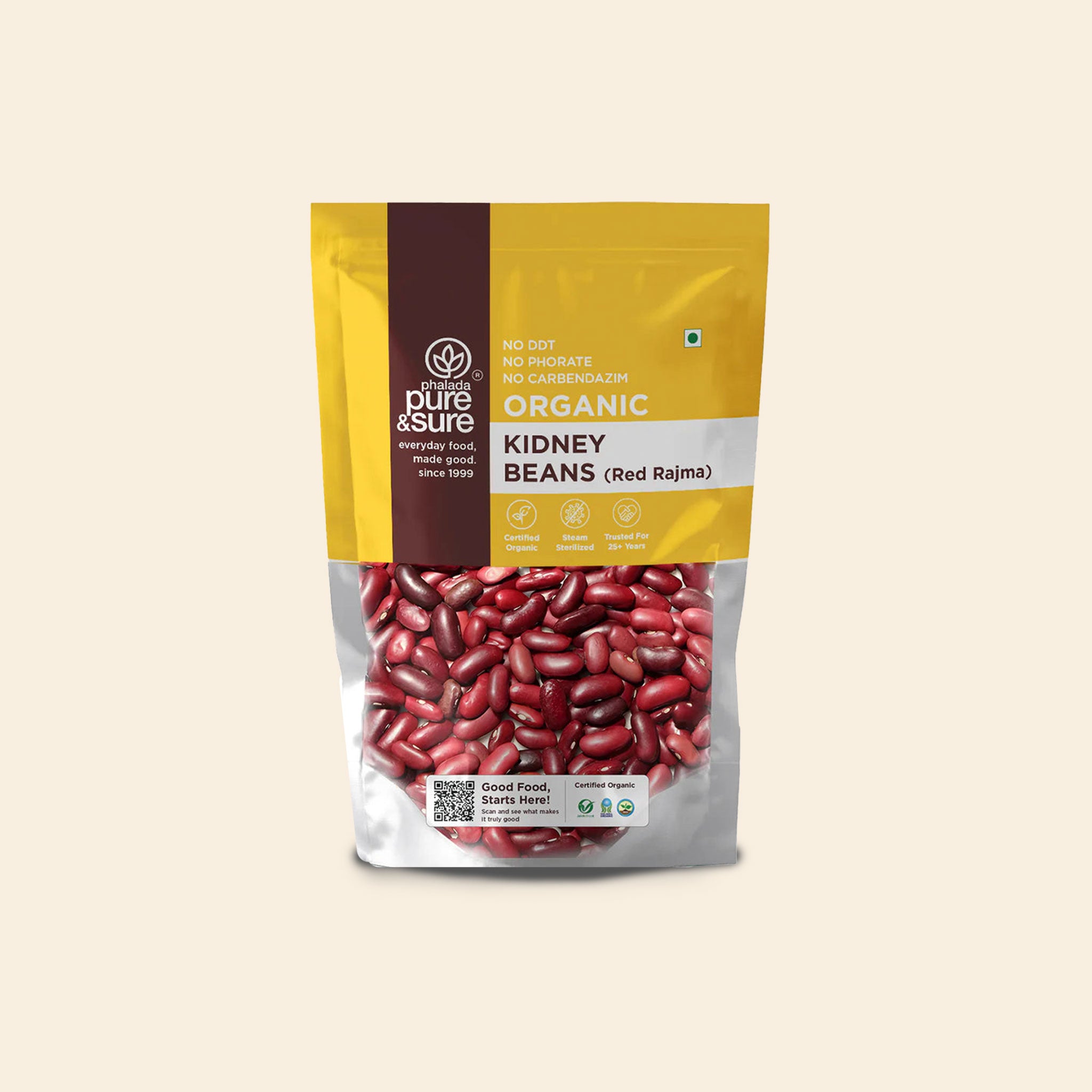 Ps Org Kidney Beans 500G